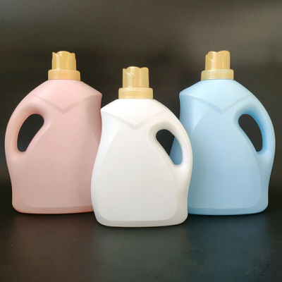 بطری های مواد شوینده خالی قابل بازیافت مواد HDPE برای نرم کننده پارچه