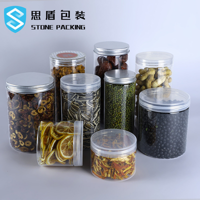 شیشه های پلاستیکی شفاف SIDUN با درب برای اچ اسید مواد غذایی