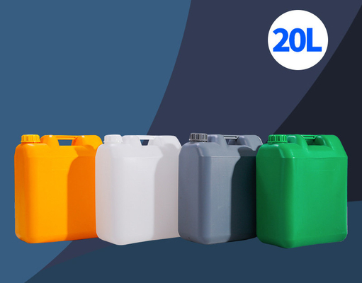 سطل پلاستیکی مربعی HDPE 20L با ظروف ذخیره سازی بزرگ دسته دار