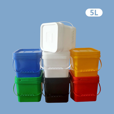 بشکه بشکه سطل پلاستیکی پلاستیکی HDPE شکل مربع