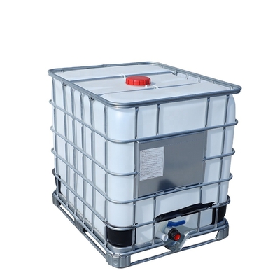 مخازن ذخیره سازی مواد شیمیایی مربعی ISO9001 IBC HDPE 1.2*1*1.5 متر