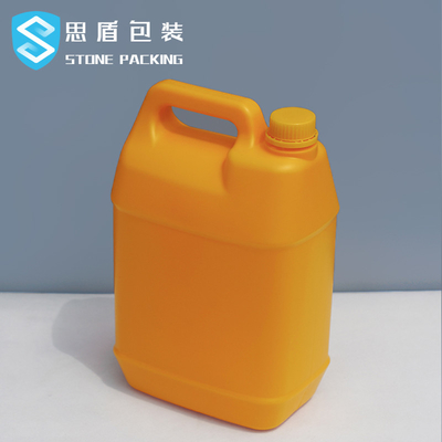 ظروف پلاستیکی مایع شیمیایی کالیبر 35 میلی متر 5 لیتر HDPE ضد نشت