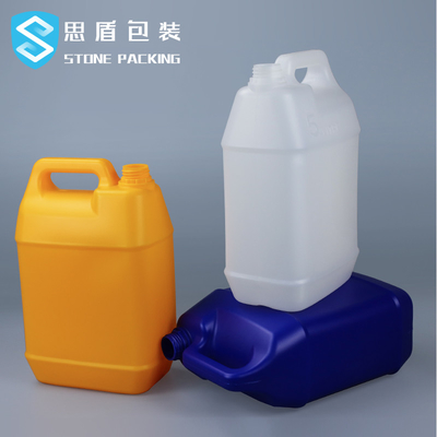 ظروف پلاستیکی مایع شیمیایی کالیبر 35 میلی متر 5 لیتر HDPE ضد نشت