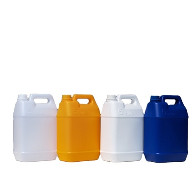 ظروف پلاستیکی مایع شیمیایی کالیبر 35 میلی متر 5 لیتر HDPE ضد نشت