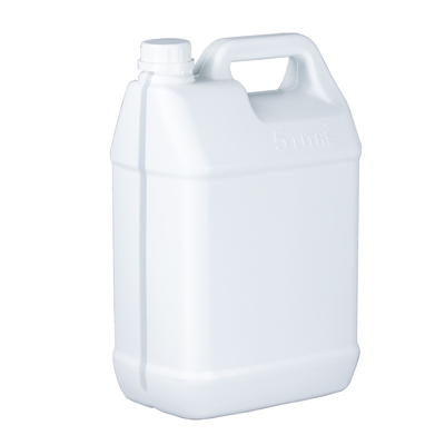 سطل 128 Fl Oz White HDPE Plastic Square 5 Gallon 220g OEM