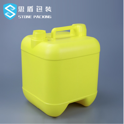 کالیبر 39 میلی متر زرد HDPE ظرف پلاستیکی 360 * 300 * 410 میلی متر