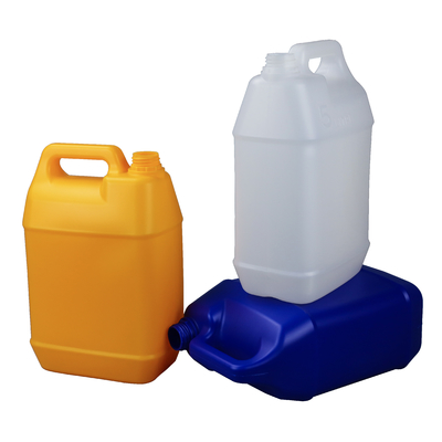 بطری پلاستیکی HDPE 5 لیتری روزانه شیمیایی 35 میلی متری 192*125*305 میلی متر