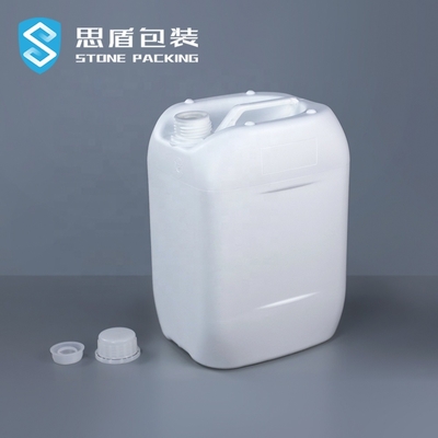 ظروف پلاستیکی مقاوم در برابر مواد شیمیایی HDPE 10 لیتری با درب 0.56 کیلوگرم