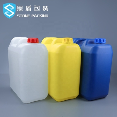 قوطی جری پلاستیکی 41 میلی متری 20 لیتری HDPE با درب های مشهود