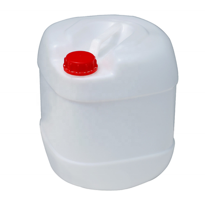 ظرف مایع شیمیایی UFU 5 گالن پلاستیکی HDPE سفید زرد
