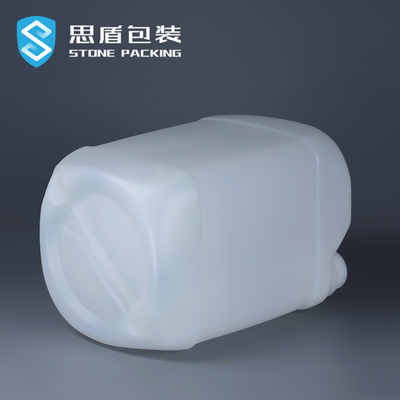 ظروف 10 لیتری HDPE پلاستیکی جری با دسته 558 گرم را رنگ کنید