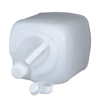 ظروف 10 لیتری HDPE پلاستیکی جری با دسته 558 گرم را رنگ کنید