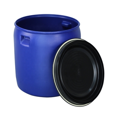 ISO9001 بشکه های پلاستیکی HDPE آبی 150L 530*70*610mm سطح غذا