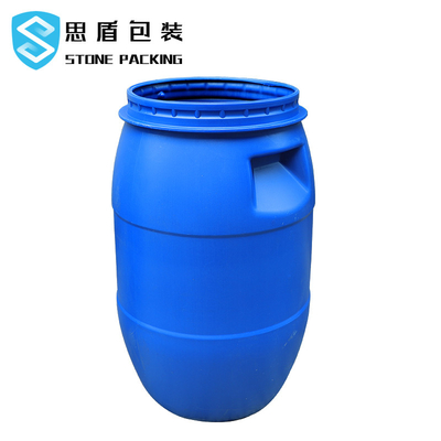 ظرف پلاستیکی سیلندر HDPE 30 لیتری 160 لیتری با حلقه آهنی