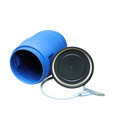 ظرف پلاستیکی سیلندر HDPE 30 لیتری 160 لیتری با حلقه آهنی