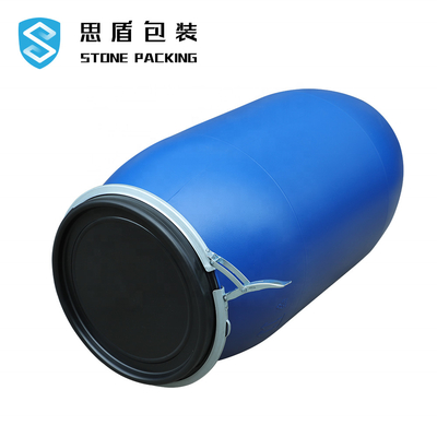 آب بندی قوی HDPE PP ظروف شیمیایی پلاستیکی فلزی 150 لیتری بشکه پلاستیکی