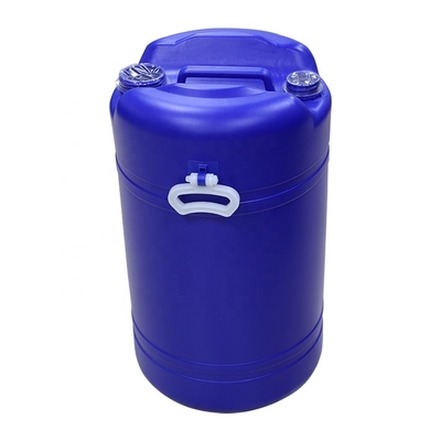 درام پلاستیکی HDPE آبی 60L 55 گالن با دسته پاستیک OEM ODM