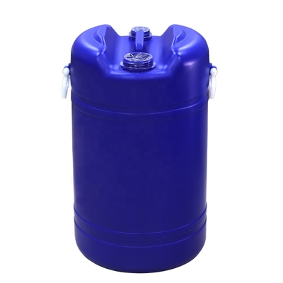 درام پلاستیکی HDPE آبی 60L 55 گالن با دسته پاستیک OEM ODM