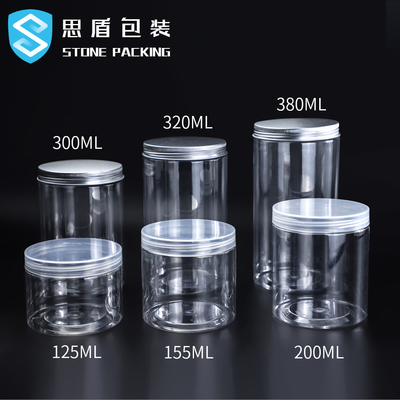 بطری های پلاستیکی 55*65 میلی متری PET با درب پیچ 13 گرمی