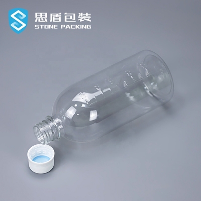 بطری پلاستیکی روی اسکرو 1000 میلی لیتری 500 میلی لیتری PET 38 گرمی 51 گرمی
