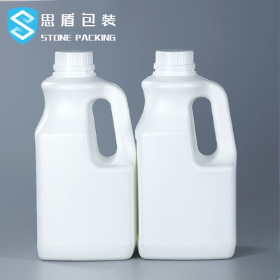 درام های پیچی 36 میلی متری اسید اچ 36 میلی متری HDPE پلاستیک جری قوطی 2 لیتری 5 لیتری