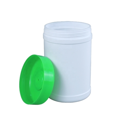 دستمال مرطوب الکل پنبه HDPE پلاستیک جری می تواند سطل پلاستیکی با درپوش OEM ODM