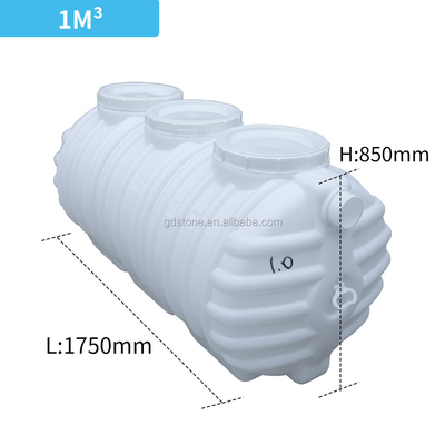 مخازن آب پلاستیکی HDPE 850*1750mm RV Septic Storage 1800mm 1850mm 1950mm